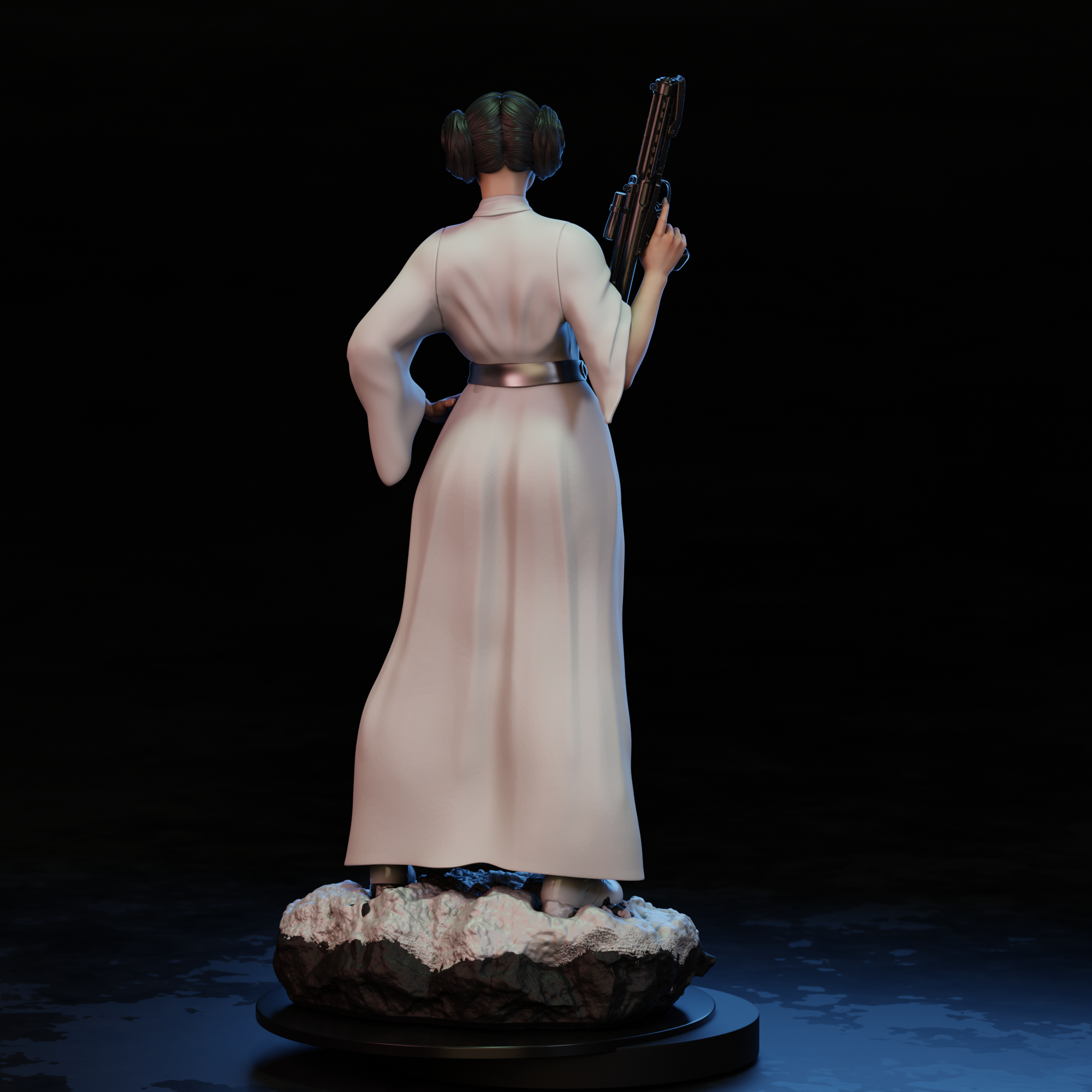 Princess Leia 3D Printable Model