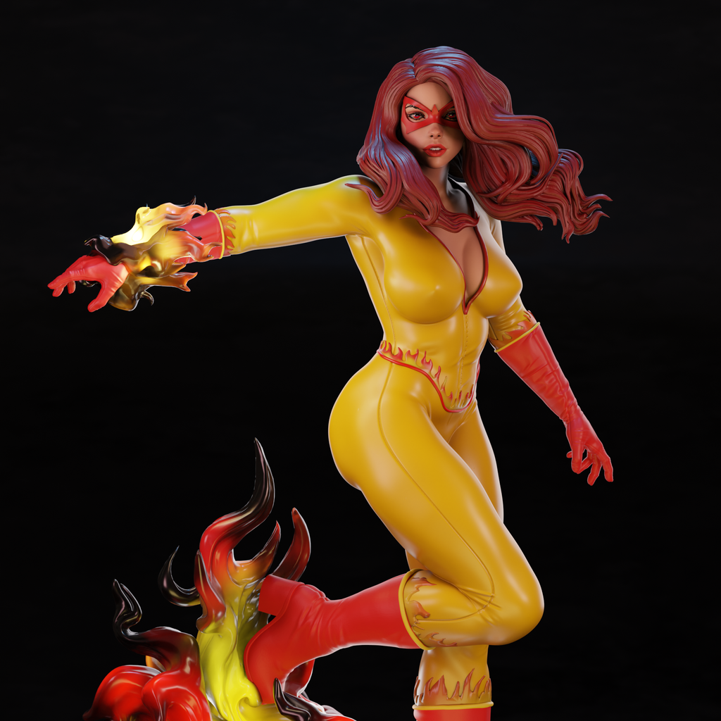 Firestar 3D Printable Model