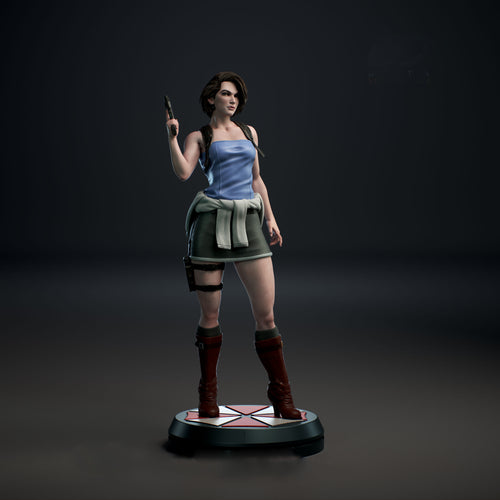 Jill Valentine 3D Printable Model