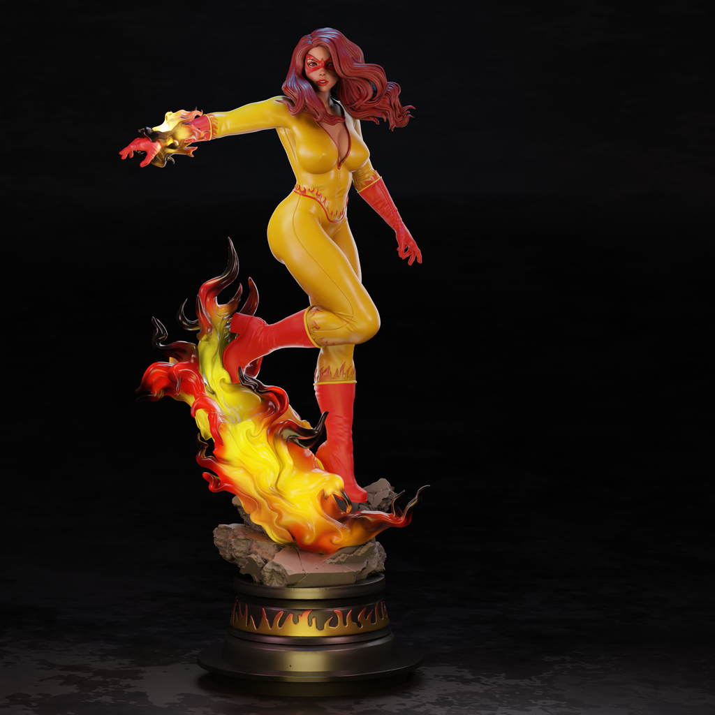 Firestar 3D Printable Model