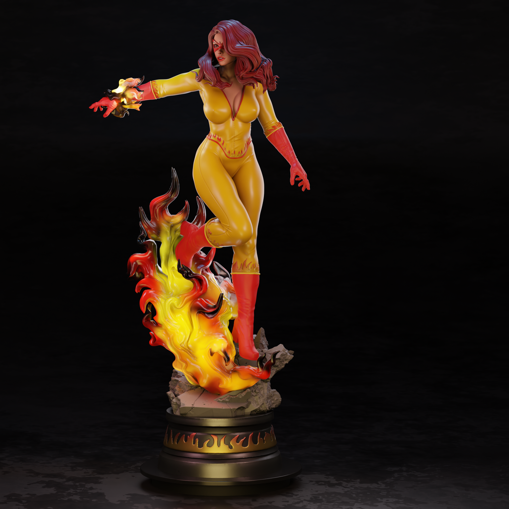 Firestar 3D Printable Model